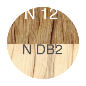 Tapes ambre Color 12 and DB2 GVA hair - GVA hair