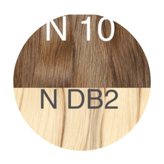 Clips and Ponytail Ambre 10 and DB2 Color GVA hair - GVA hair
