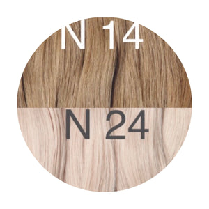 Tapes ambre Color 14 and 24 GVA hair - GVA hair