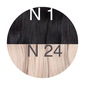 Tapes ambre Color 1 and 24 GVA hair - GVA hair