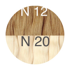 Wefts ambre 12 and 20 Color GVA hair - GVA hair