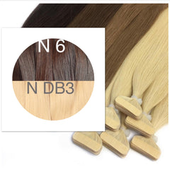 Tapes ambre Color 6 and DB3 GVA hair - GVA hair
