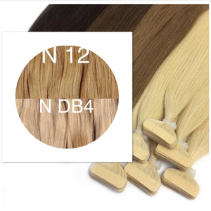 Tapes ambre Color 12 and DB4 GVA hair - GVA hair