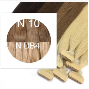 Tapes ambre Color 10 and DB4 GVA hair - GVA hair