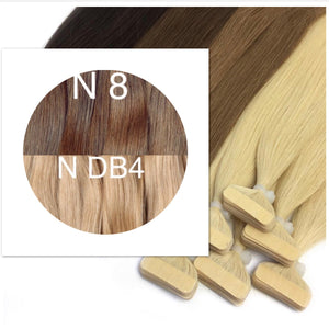 Tapes ambre Color 8 and DB4 GVA hair - GVA hair