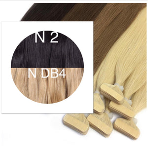 Tapes ambre Color 2 and DB4 GVA hair - GVA hair