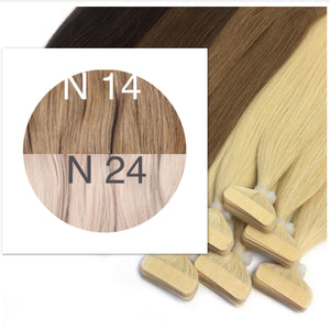 Tapes ambre Color 14 and 24 GVA hair - GVA hair