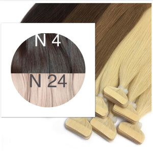 Tapes ambre Color 4 and 24 GVA hair - GVA hair