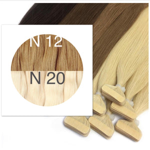 Tapes ambre Color 12 and 20 GVA hair - GVA hair
