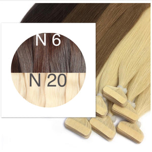 Tapes ambre Color 6 and 20 GVA hair - GVA hair