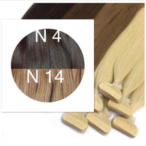 Tapes ambre Color 4 and 14 GVA hair - GVA hair