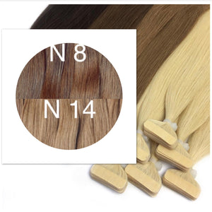 Tapes ambre Color 8 and 14 GVA hair - GVA hair