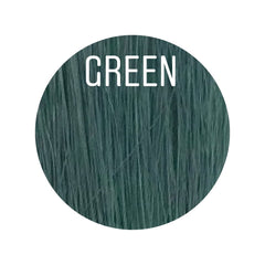 Clips and Ponytail Color Green GVA hair - GVA hair