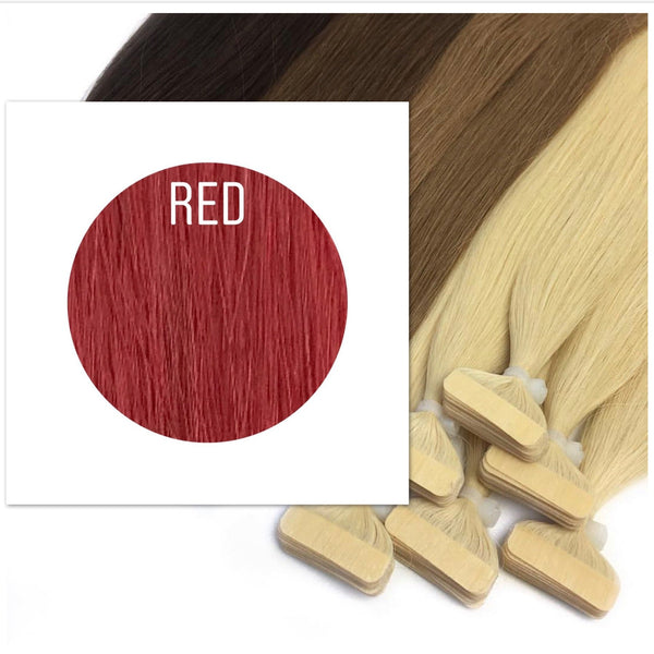 Tapes Color Red GVA hair - GVA hair