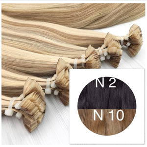 Hot Fusion ambre 2 and 10 Color GVA hair - GVA hair