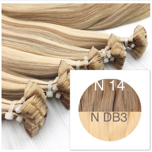 Hot Fusion ambre 14 and DB3 Color GVA hair - GVA hair