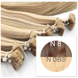 Hot Fusion ambre 8 and DB3 Color GVA hair - GVA hair