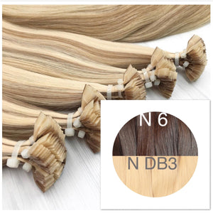 Hot Fusion ambre 6 and DB3 Color GVA hair - GVA hair