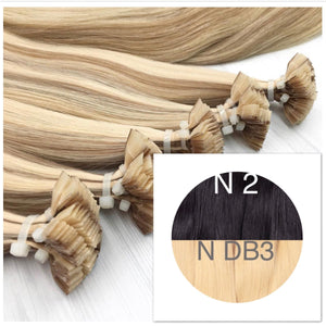Hot Fusion ambre 2 and DB3 Color GVA hair - GVA hair