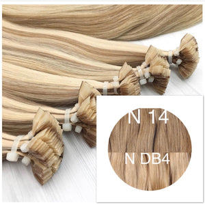 Hot Fusion ambre 14 and DB4 Color GVA hair - GVA hair