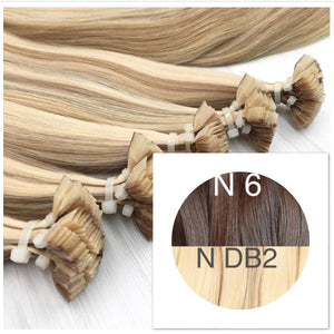 Hot Fusion ambre 6 and DB2 Color GVA hair - GVA hair