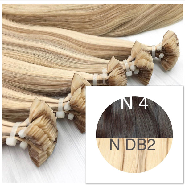 Micro links ambre 4 and DB2 Color GVA hair - GVA hair