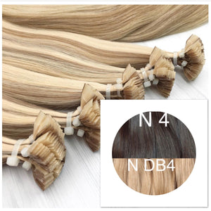 Hot Fusion ambre 4 and DB4 Color GVA hair - GVA hair