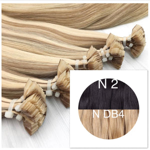 Hot Fusion ambre 2 and DB4 Color GVA hair - GVA hair