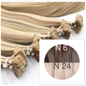 Hot Fusion ambre 6 and 24 Color GVA hair - GVA hair