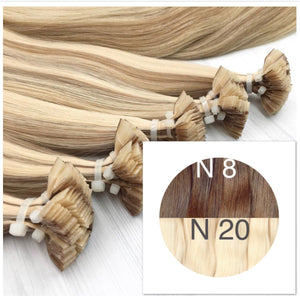 Hot Fusion ambre 8 and 20 Color GVA hair - GVA hair