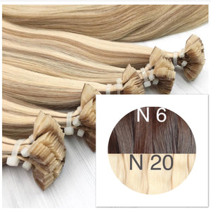 Hot Fusion ambre 6 and 20 Color GVA hair - GVA hair