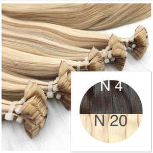 Hot Fusion ambre 4 and 20 Color GVA hair - GVA hair