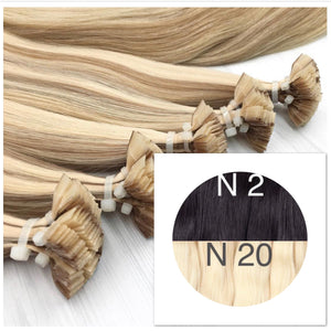 Hot Fusion ambre 2 and 20 Color GVA hair - GVA hair