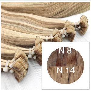 Hot Fusion ambre 8 and 14 Color GVA hair - GVA hair