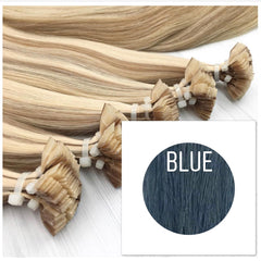 Hot Fusion Color Blue GVA hair - GVA hair