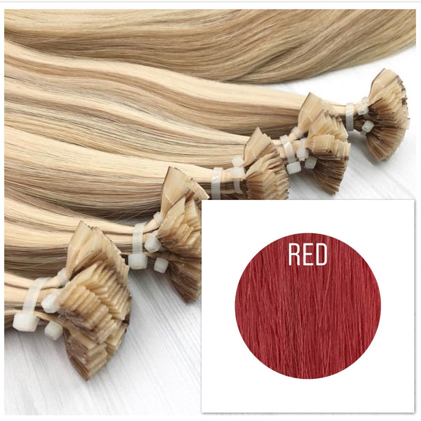 Micro links Color Red GVA hair - GVA hair