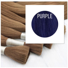 Raw cut hair Color Purple GVA hair - GVA hair