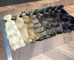 Wefts ambre 10 and DB2 Color GVA hair - GVA hair