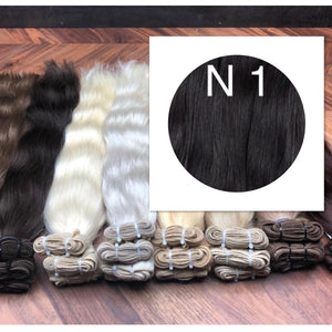 Wefts Color 1 GVA hair - GVA hair