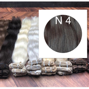 Wefts Color 4 GVA hair - GVA hair
