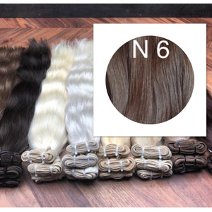 Wefts Color 6 GVA hair - GVA hair