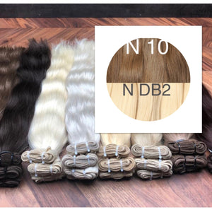 Wefts ambre 10 and DB2 Color GVA hair - GVA hair