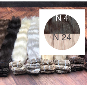 Wefts ambre 4 and 24 Color GVA hair - GVA hair