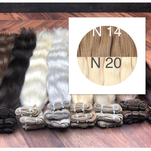 Wefts ambre 14 and 20 Color GVA hair - GVA hair