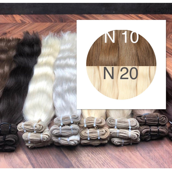 Wefts ambre 10 and 20 Color GVA hair - GVA hair