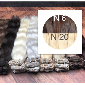 Wefts ambre 6 and 20 Color GVA hair - GVA hair