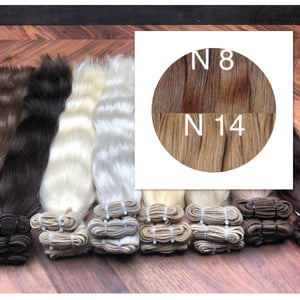 Wefts ambre 8 and 14 Color GVA hair - GVA hair