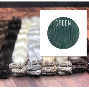 Wefts Color Green GVA hair - GVA hair
