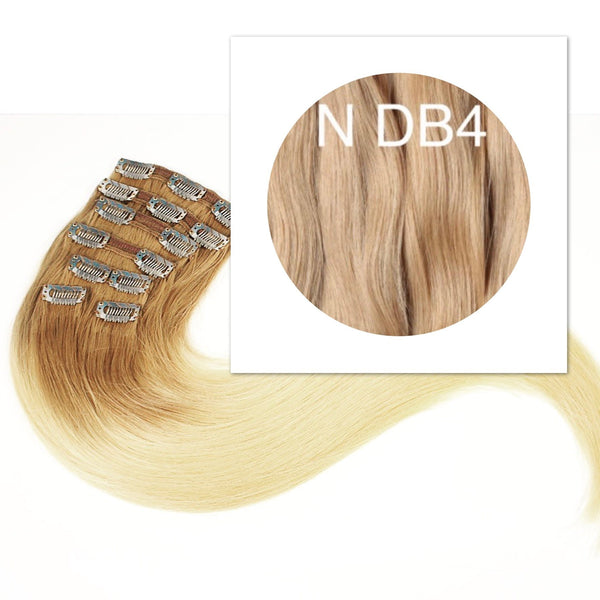 Clips and Ponytail Color DB4 GVA hair - GVA hair