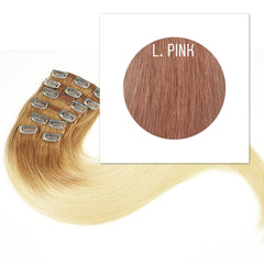 Clips and Ponytail Color L.Pink GVA hair - GVA hair